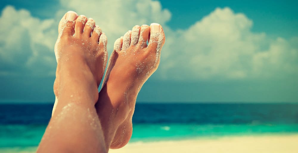 Feet at the Beach