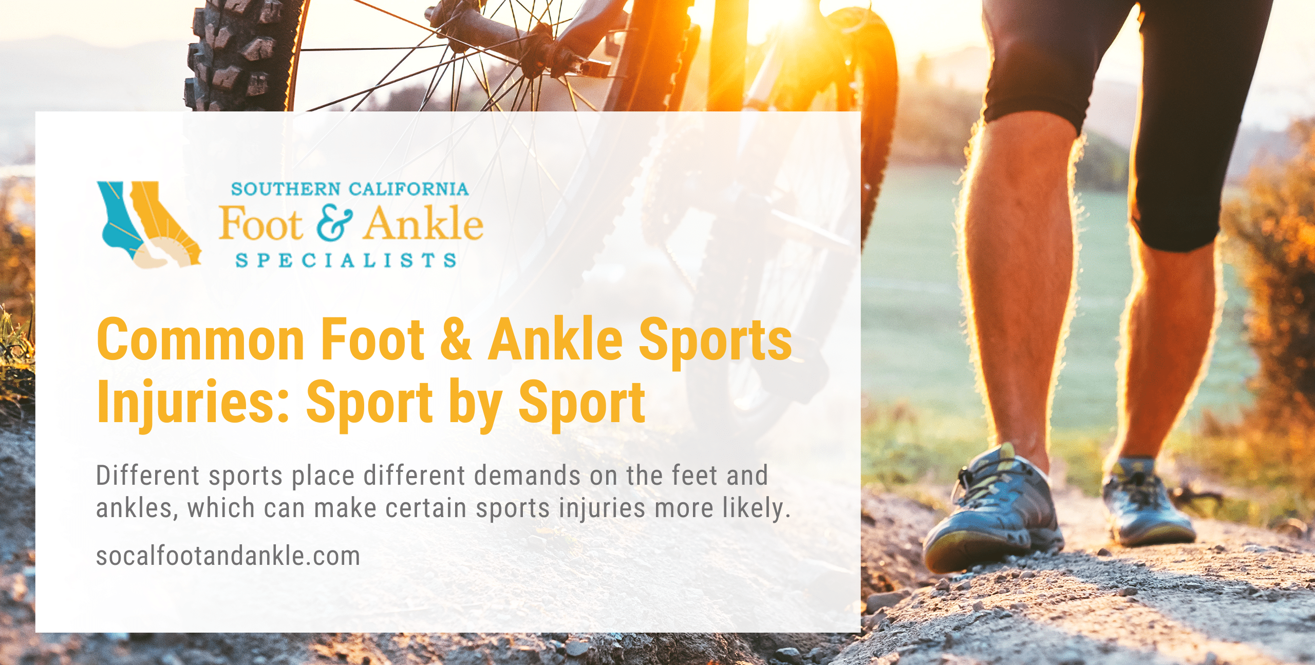 Common Foot & Ankle Sports Injuries: Sport by Sport